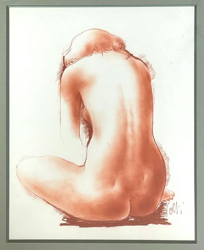ANTONIUCCI VOLTI (1915-1989) 


Nude from behind



Sanguine on paper signed lower...