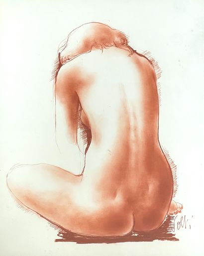 ANTONIUCCI VOLTI (1915-1989) 


Nude from behind



Sanguine on paper signed lower...