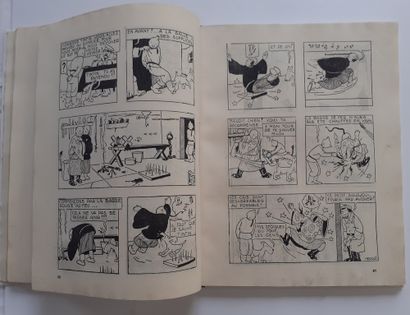null Tintin N&B - Au pays des Soviets + dédicace : Edition originale (1er mille)...