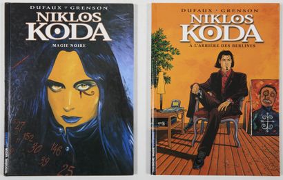 GRENSON - Set of 2 dedications : Niklos Koda 1 and 6 each with a very nice dedication....