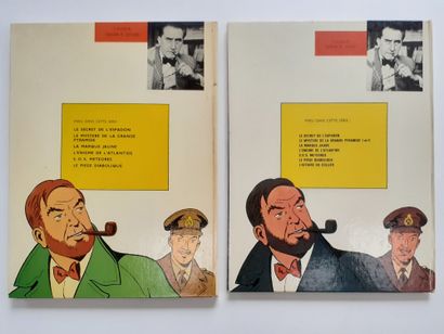 null Blake and Mortimer - Set of 2 albums: Pyramid I and II (hardcover in 1 volume),...