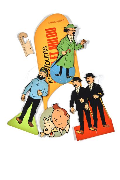 null Tintin - Mobile Casterman : Superbe objet publicitaire reprenant les personnages...