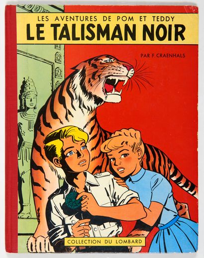 null Pom et Teddy - Le talisman noir : Edition originale belge sans point. Bon état...