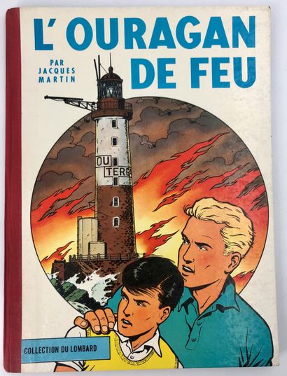 Lefranc - L'Ouragan de feu : Belgian first edition with dot. Very good condition...
