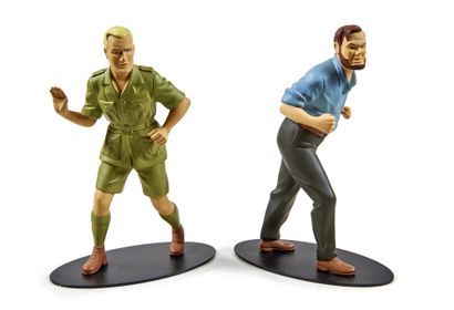 null Blake and Mortimer - Leblon-Delienne : Set of 2 3D figures (ref 309 and 310)....