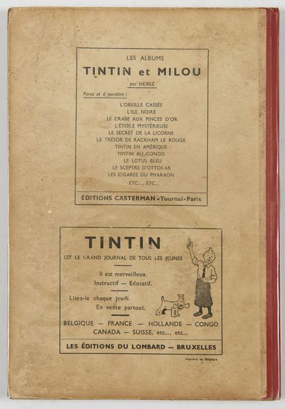 null Tintin - Belgian publisher's binding 3 : Set of issues 24 (12/06/1947) to 40...