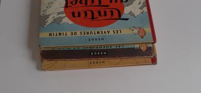 null Tintin - Ensemble de 3 albums : Au tibet (EO), Bijoux Castafiore (EO), Affaire...