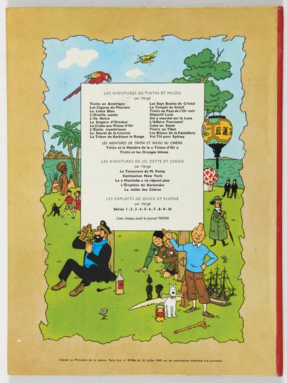 null Tintin - Vol 714 pour Sydney : Edition originale 1er tirage (p 42, allez-vous...