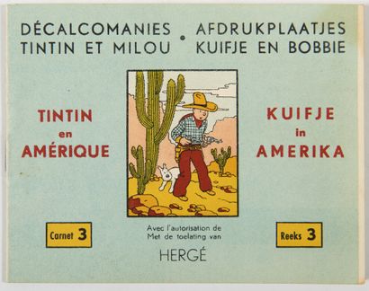 Decals - Tintin in America : N°3 of the series...