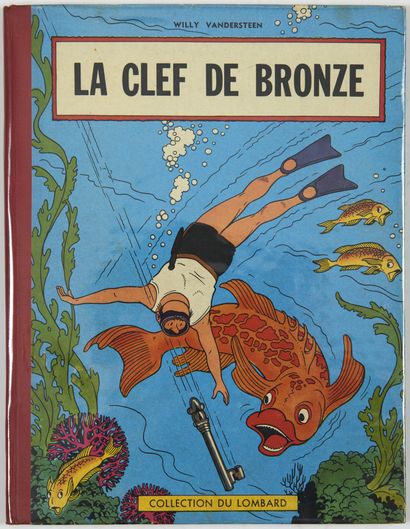 null Bob et Bobette - Le clef de Bronze : Original Lombard edition with stitches....