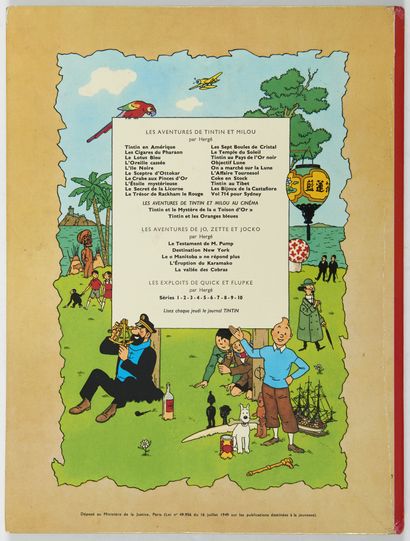 Hergé - dédicace : Vol 714 pour Sydney. Edition originale 1er tirage (p 42, allez-vous...