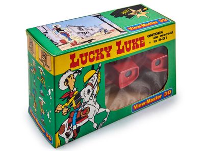 LUCKY LUKE - View-Master : Nice game from 1984, new in its original unopened box...