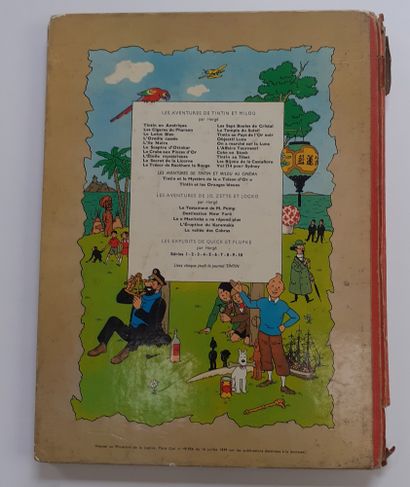 Hergé - dédicace : Tintin Vol 714 pour Sydney, Edito Princeps Tirage limité à 2000...