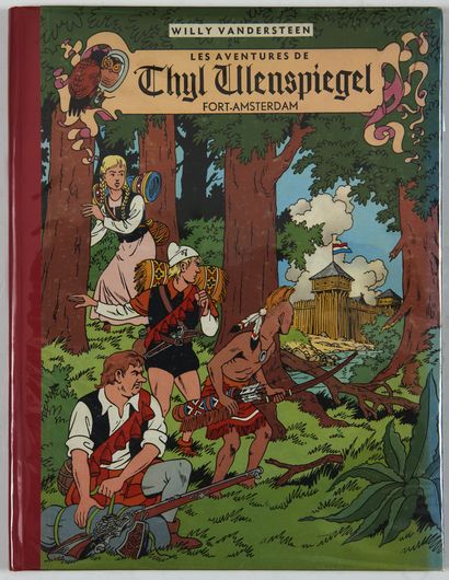 null Thyl Ulenspiegel - Fort Amsterdam : Edition originale avec point. Dos rouge...