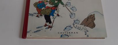 null Tintin - Au Tibet : Edition originale française. Neige bien blanche, coins piquant,...