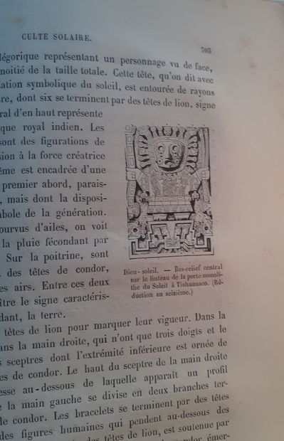 Hergé - Pérou et Bolivie : Superbe livre «Pérou et Bolivie» par Wiener paru en 1880....