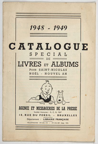 Tintin/Spirou - AMP Catalogue : Superb catalogue...