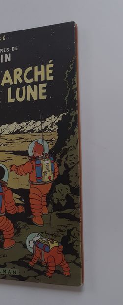 null Tintin - On a marché sur la lune : Edition originale française. Rare album en...