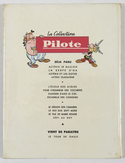 Uderzo - dédicace : Asterix's tour of Gaul, original Dargaud edition with a full...