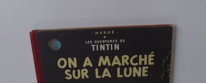 null Tintin - We walked on the moon : Original french edition. Rare album in very...