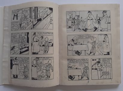 null Tintin B&W - In the land of the Soviets + dedication : First edition (1st thousand)...