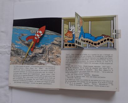null Tintin - Pop-Hop On a marché sur la lune : Edition originale à mouvements de...