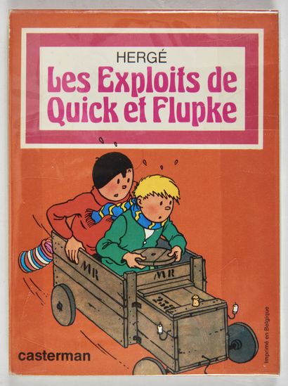 HERGÉ - Bloc-Notes: Rare collector reprenant des dessins de Tintin et Quick et Flupke...