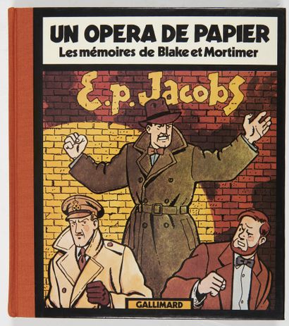 Jacobs/Attanasio - dédicaces : A paper opera. First edition dedicated by its Author...