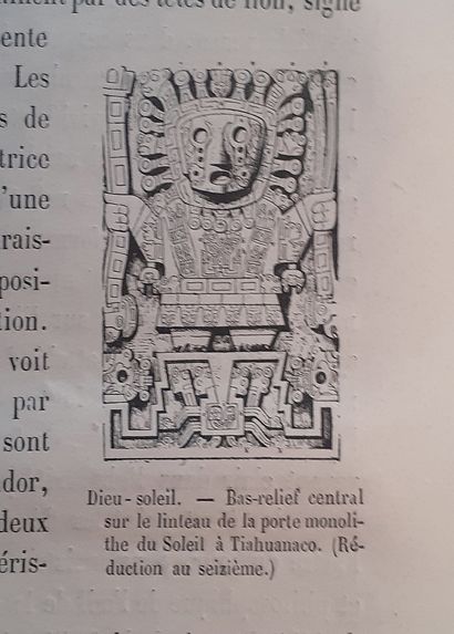 Hergé - Pérou et Bolivie : Superbe livre «Pérou et Bolivie» par Wiener paru en 1880....