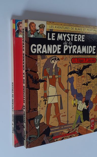 null Blake and Mortimer - Set of 2 albums: Pyramid I and II (hardcover in 1 volume),...