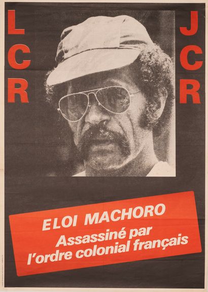 null NOUVELLE CALEDONIE. LCR JCR. Eloi Machoro Assassiné par l'ordre colonial français....