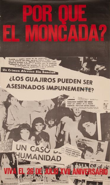 null CUBAN PROPAGANDA. Para que el Moncada? Why the Moncada? Viva el 26 de Julio...