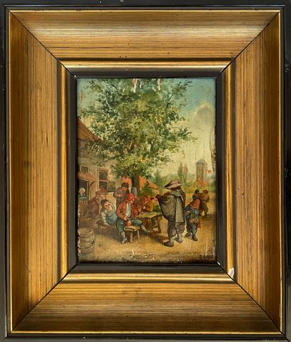 null 
L. RODIV (?)




The village festival




Oil on panel signed lower right




17,5...