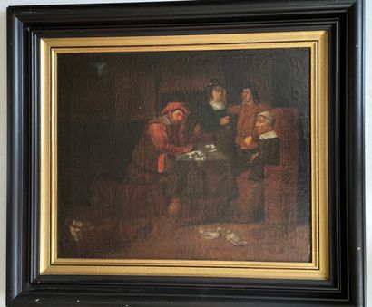 null Adrien De BRAUWER - in the style of

Tavern interior

Oil on canvas (reentered)

48,5...