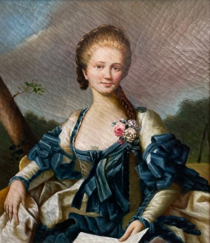 null 在18世纪的味道

优雅的女人与花束

油画

60.5 x 51厘米