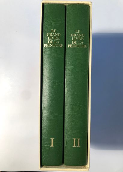 null 2 volumes avec emboitage : "LE GRAND LIVRE DE LA PEINTURE", Tome I & II, Préface...