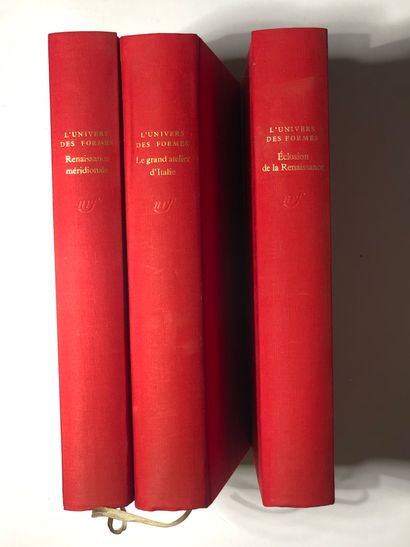null 3 Volumes :"ÉCLOSION DE LA RENAISSANCE, Italie 1400-1460", Ludwig H. Heydenreich,...