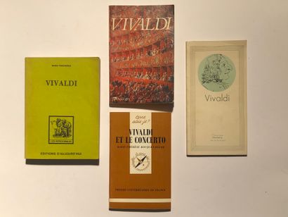 null 4 Volumes : "VIVALDI", Marc Meunier-Thouret, Ed. Hachette, 1972 / "VIVALDI",...