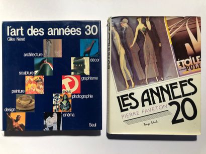 null 2 Volumes : "LES ANNÉES 20", Pierre Faveton, Ed. Temps Actuels, 1982 / "L'ART...