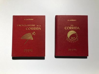 null 2 Volumes : "LA CORRIDA", Tragédie et Art Plastique, A.Lafront (Paco Tolosa),...