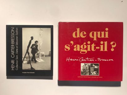 null 2 Volumes : "DE QUI S'AGIT-IL?, HENRI CARTIER-BRESSON", Une rétrospective complète...