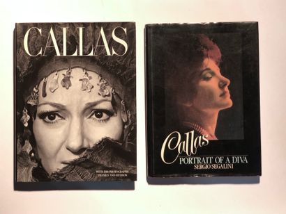 null 4 Volumes : "CALLAS", The Art and The Life by John Ardoin, The Great Years by...