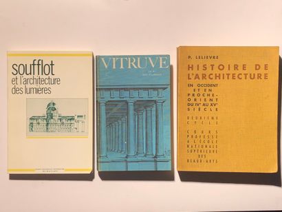 null 3 Volumes : "HISTOIRE DE L'ARCHITECTURE, en Occident et en Proche-Orient du...