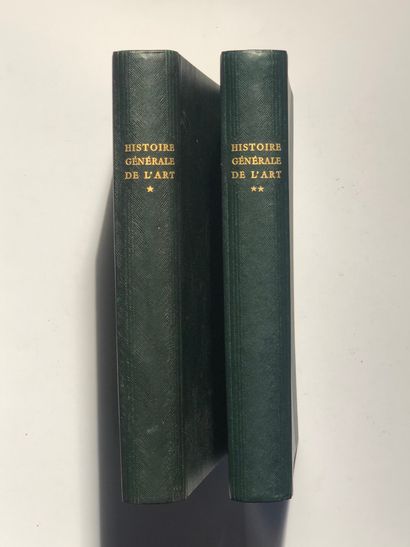 null 2 Volumes : "HISTOIRE GÉNÉRALE DE L'ART", Tome I & Tome II, Préface par Émile...