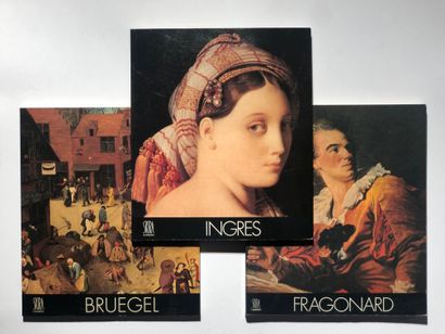 null 3 Volumes : "BRUEGEL", Robert L. Delevoy, Ed. Skira, 1990 / "FRAGONARD", Jacques...