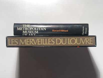 null 2 Volumes : "LES MERVEILLES DU LOUVRE", Préface d'André Parrot, Collection Réalités,...