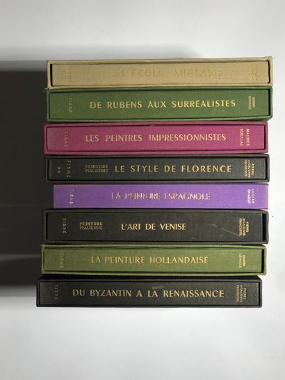 null 8 Volumes : "HISTOIRE DE LA PEINTURE ESPAGNOLE", Julian Gallego, Ed. Pierre...