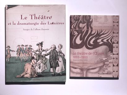 null 3 Volumes : "LE THÉÂTRE ET LA DRAMATURGIE DES LUMIÈRES", Images de l'album Ziesenis,...