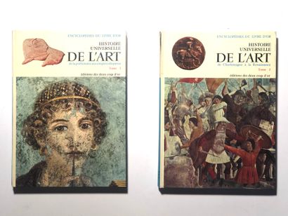 null 4 Volumes : "HISTOIRE UNIVERSELLE DE L'ART, Tome I : De la Préhistoire aux Empires...