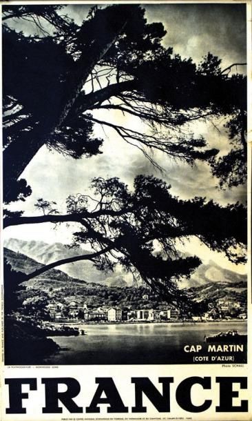 SCHALL Cap Martin Côte d'Azur. The French Government France Aff. E. B.E. B + 80 x...